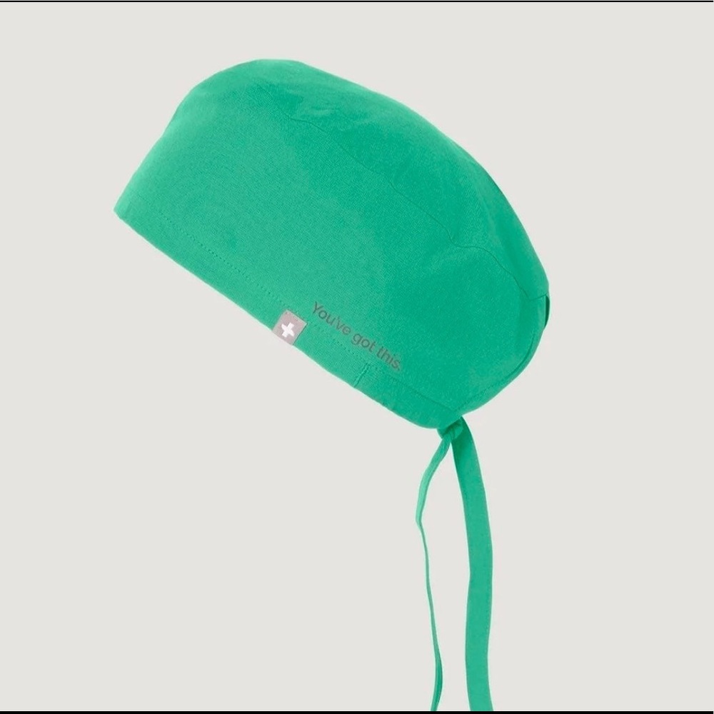 Figs Surgical Green Modern Unisex Scrub Cap